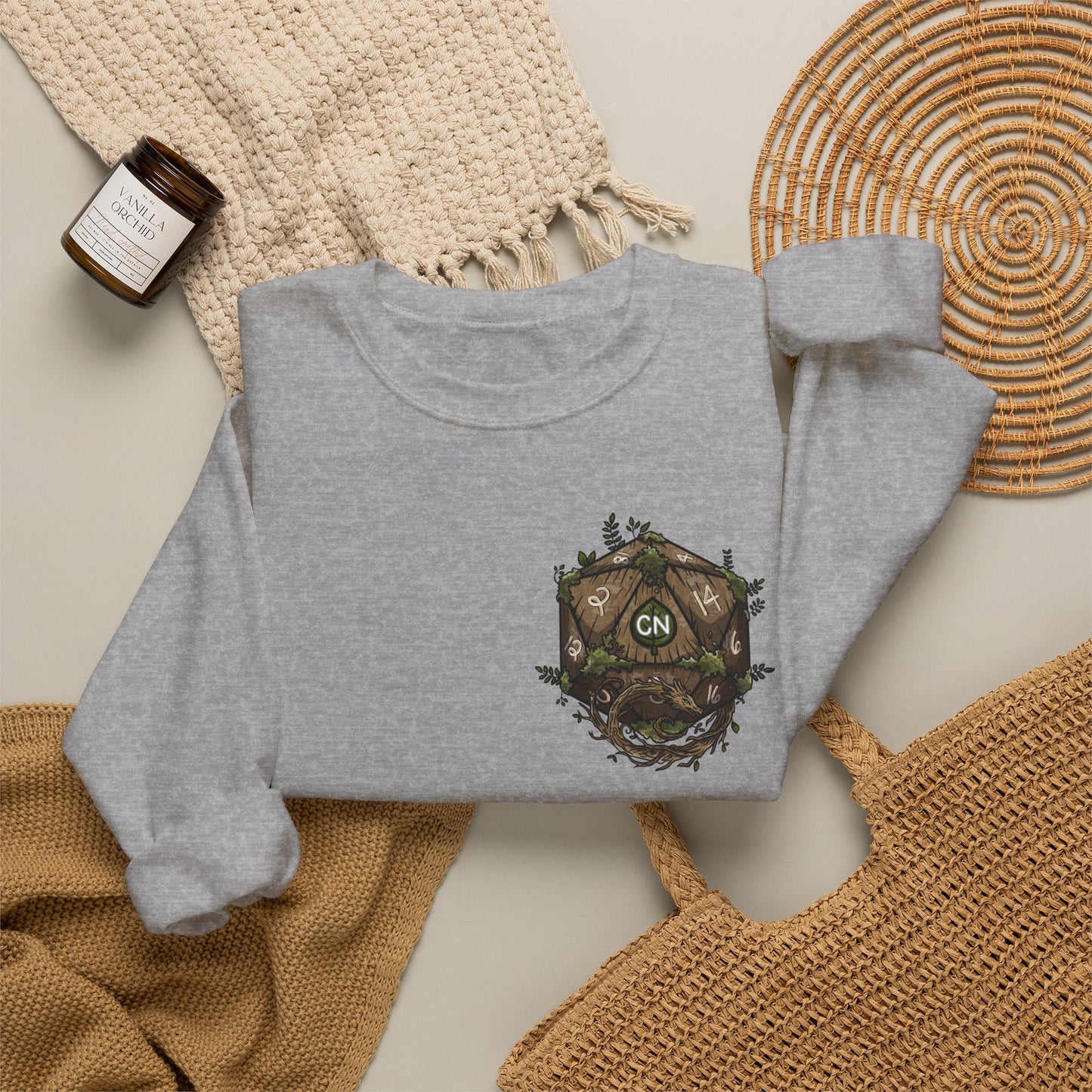 Amaris Raising Hell Hounds Crewneck Sweatshirt