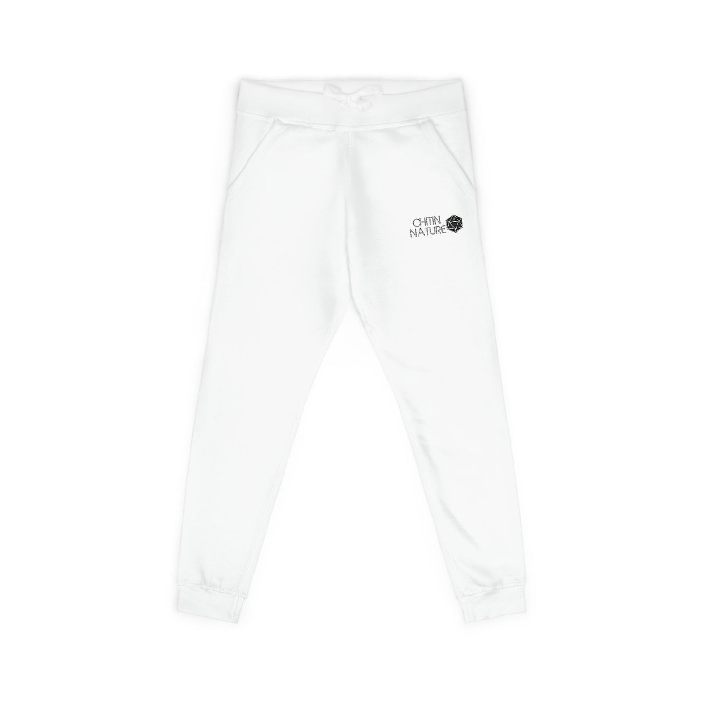 Embroidered Chitin Nature Sweatpants — Fleece Joggers