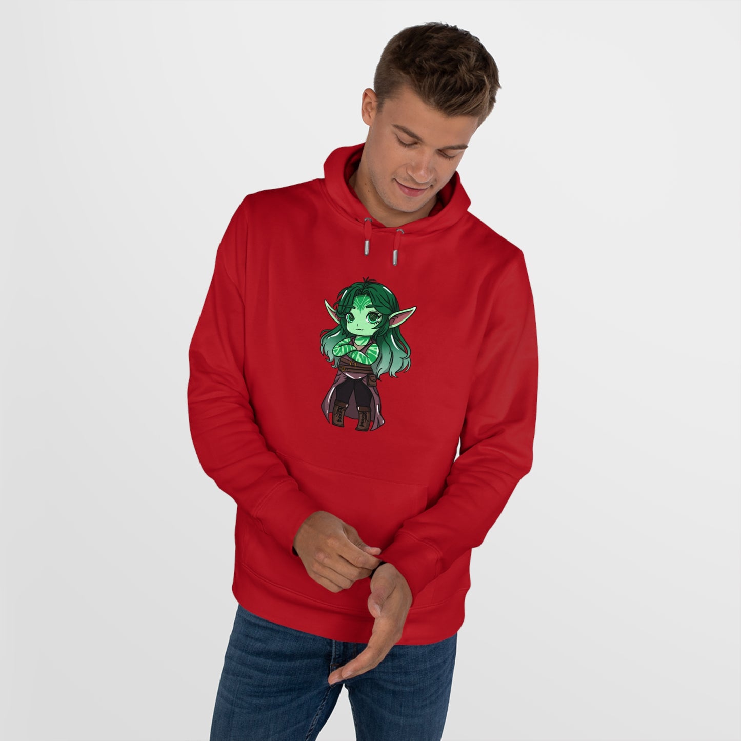 Anu Nnaki | Hoodie Pullover | Chitin Nature