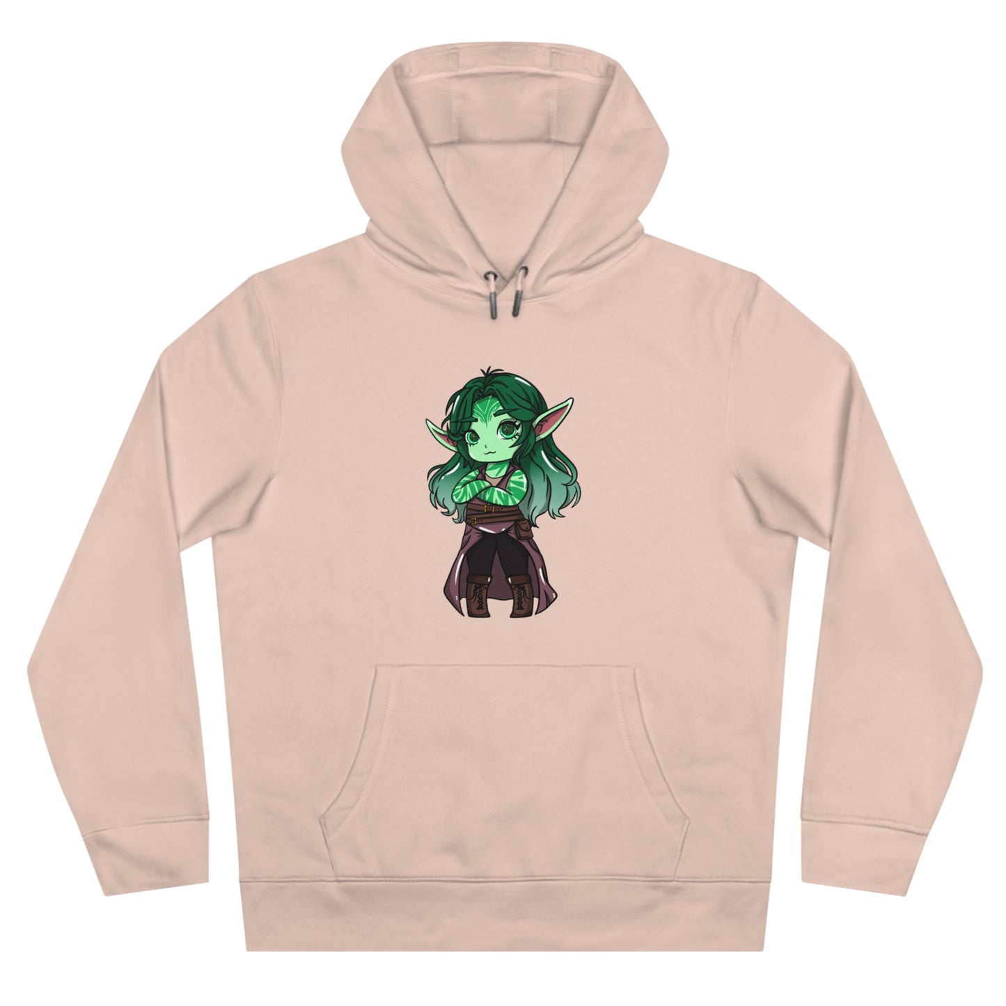 Anu Nnaki | Hoodie Pullover | Chitin Nature