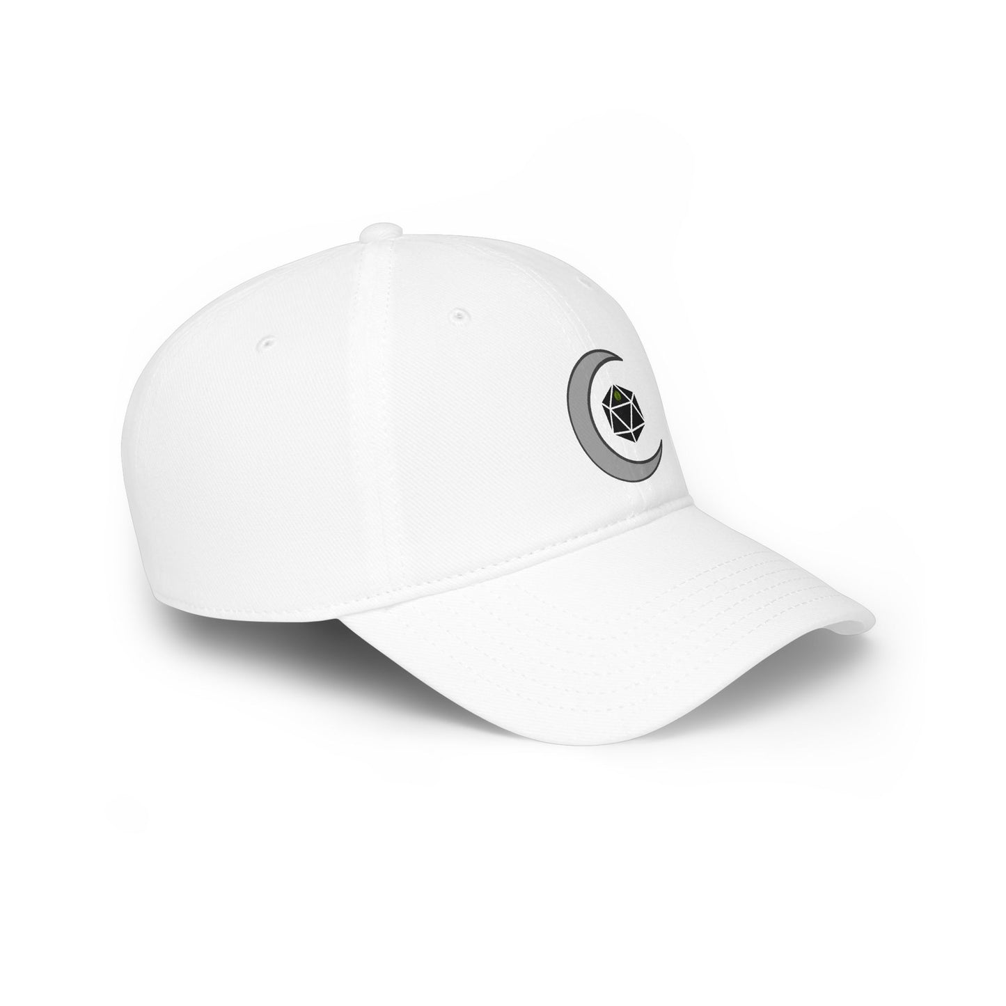 Amaris Crescent Moon D20 Baseball Cap —