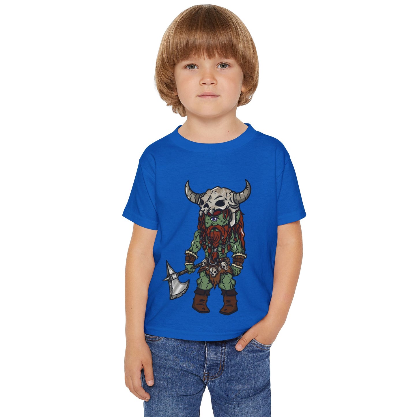 Brog Skull-Basher | Toddler T‑Shirt | Chitin Nature