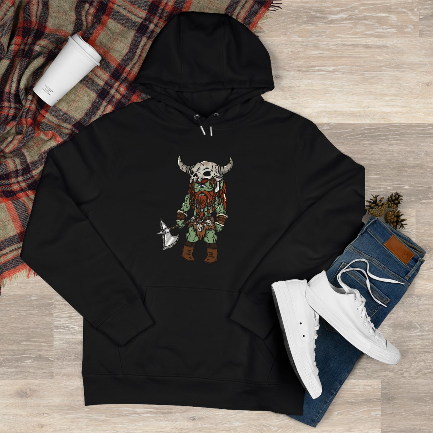 Brog Skull-Basher | Hoodie Pullover | Chitin Nature