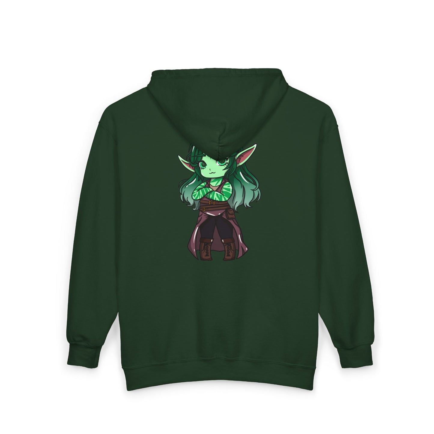 Anu Nnaki | Zip Up Hoodie | Chitin Nature