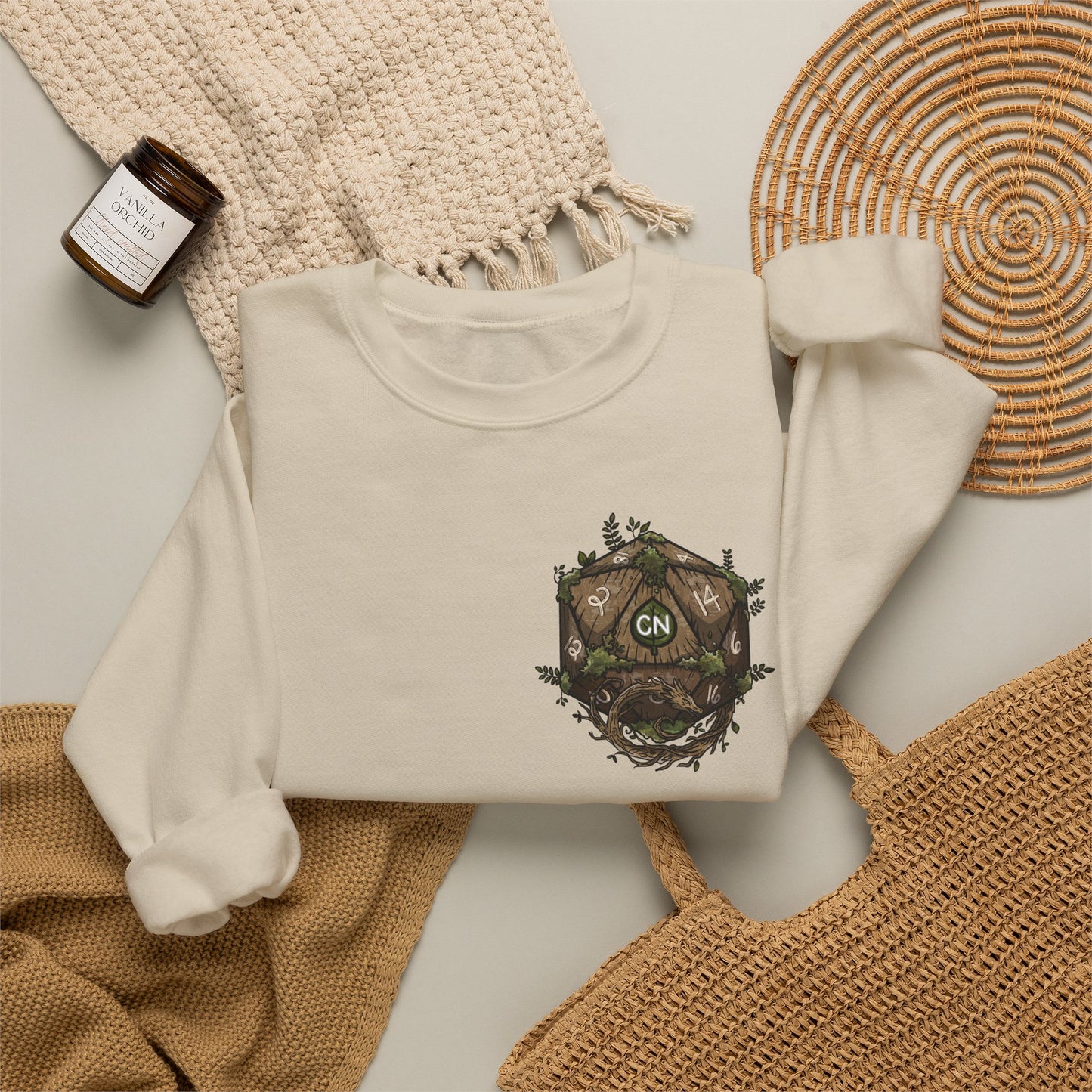 Amaris Raising Hell Hounds Crewneck Sweatshirt