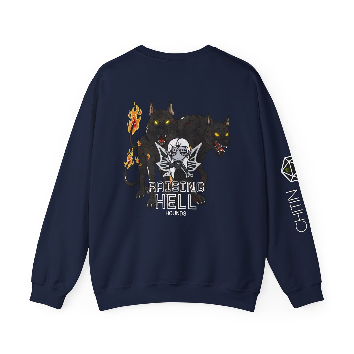 Amaris Raising Hell Hounds Crewneck Sweatshirt