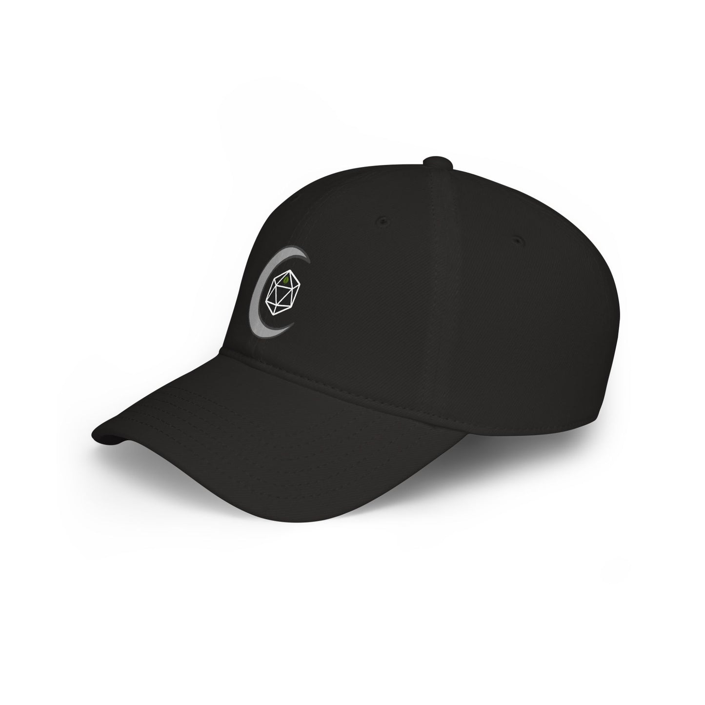 Amaris Crescent Moon D20 Baseball Cap —