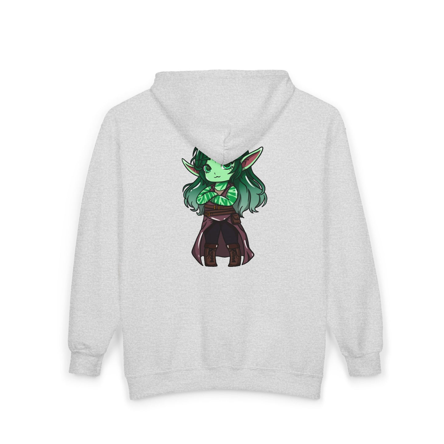 Anu Nnaki | Zip Up Hoodie | Chitin Nature