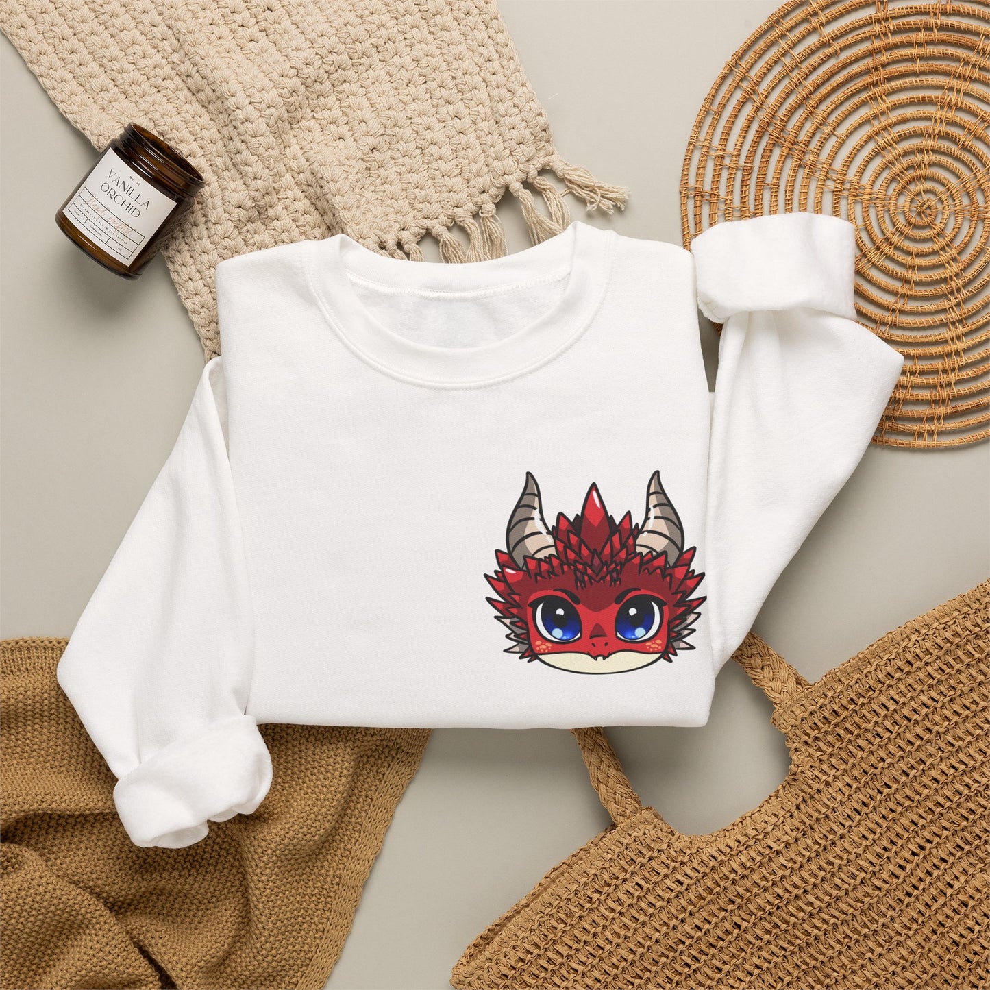 Ancalagor the Red Dragonborn Crewneck Sweatshirt