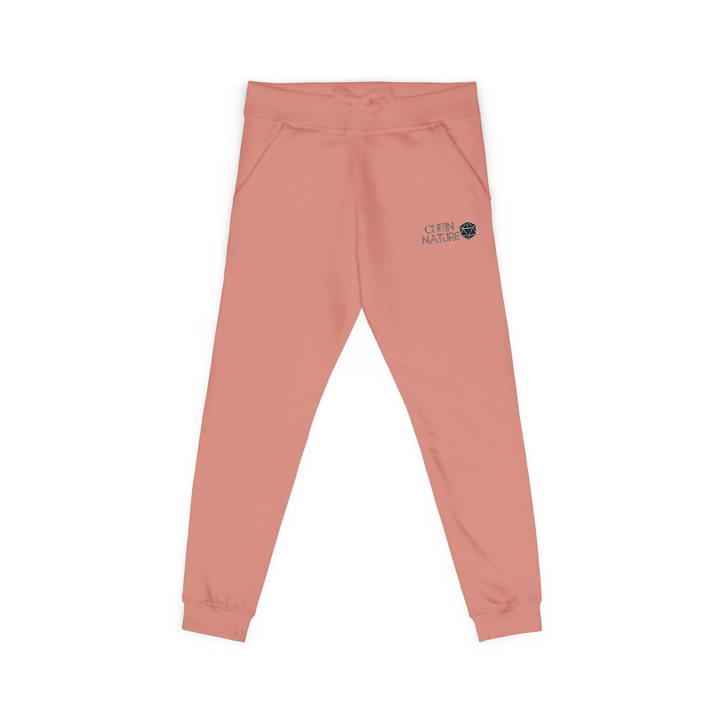Embroidered Chitin Nature Sweatpants — Fleece Joggers
