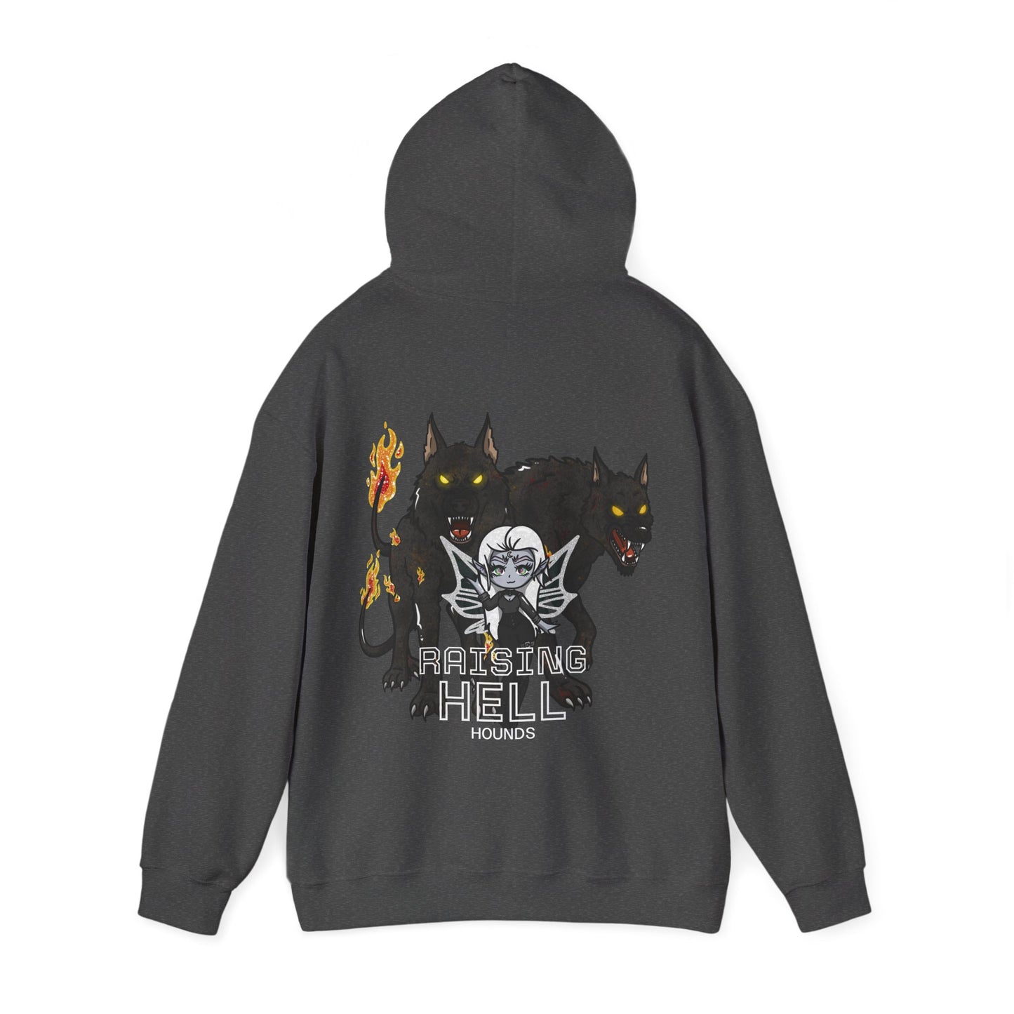 Hoodie — Raising Hell Hounds Graphic Hoodie (Amaris & Hell Hound Design)