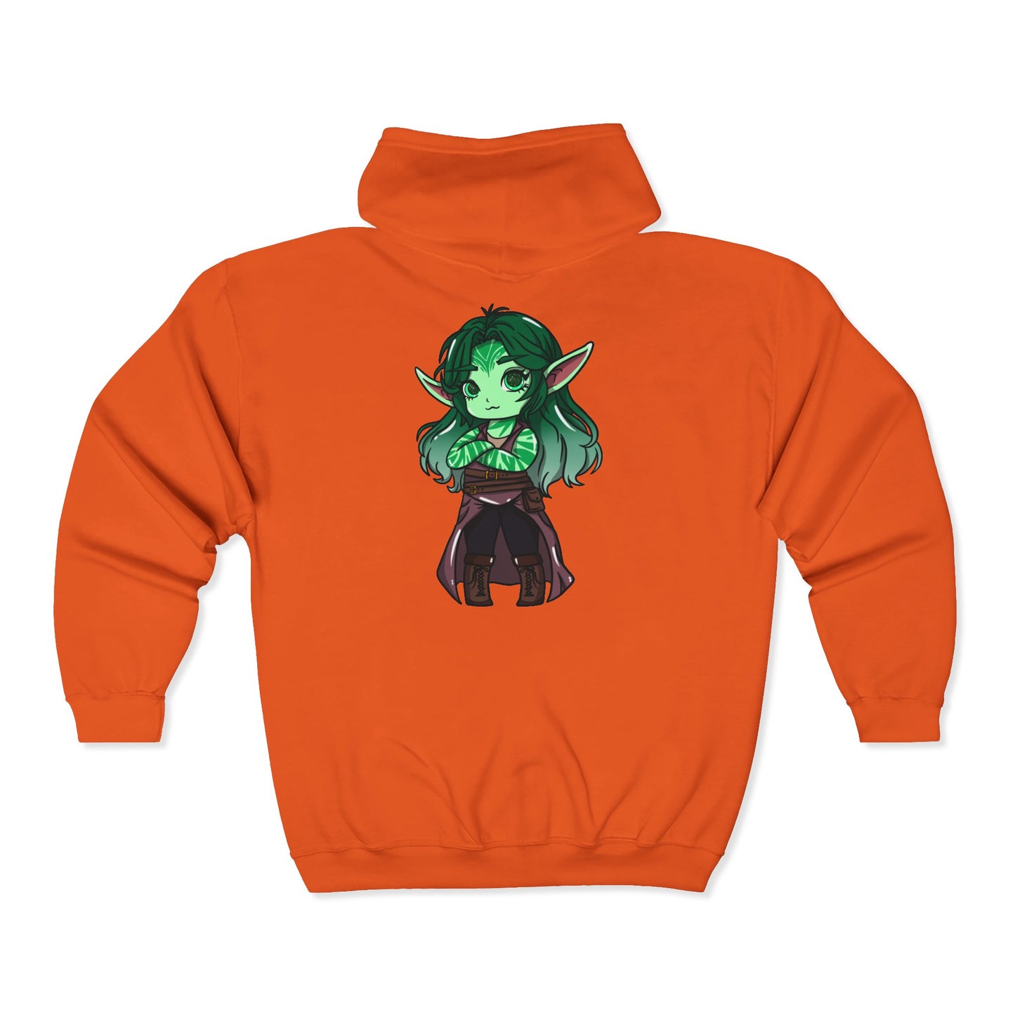 Anu Nnaki | Zip Up Hoodie | Chitin Nature