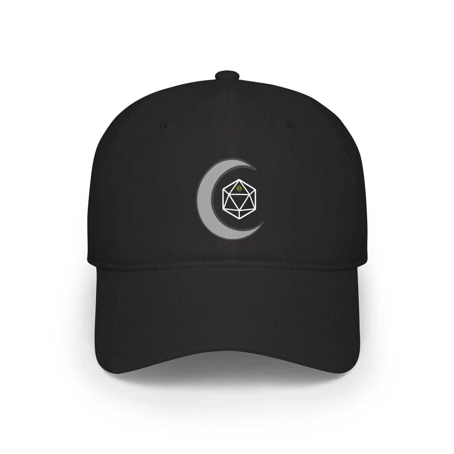 Amaris Crescent Moon D20 Baseball Cap —