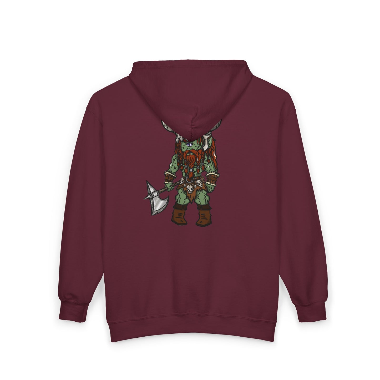 Brog Skull-Basher | Zip Up Hoodie | Chitin Nature