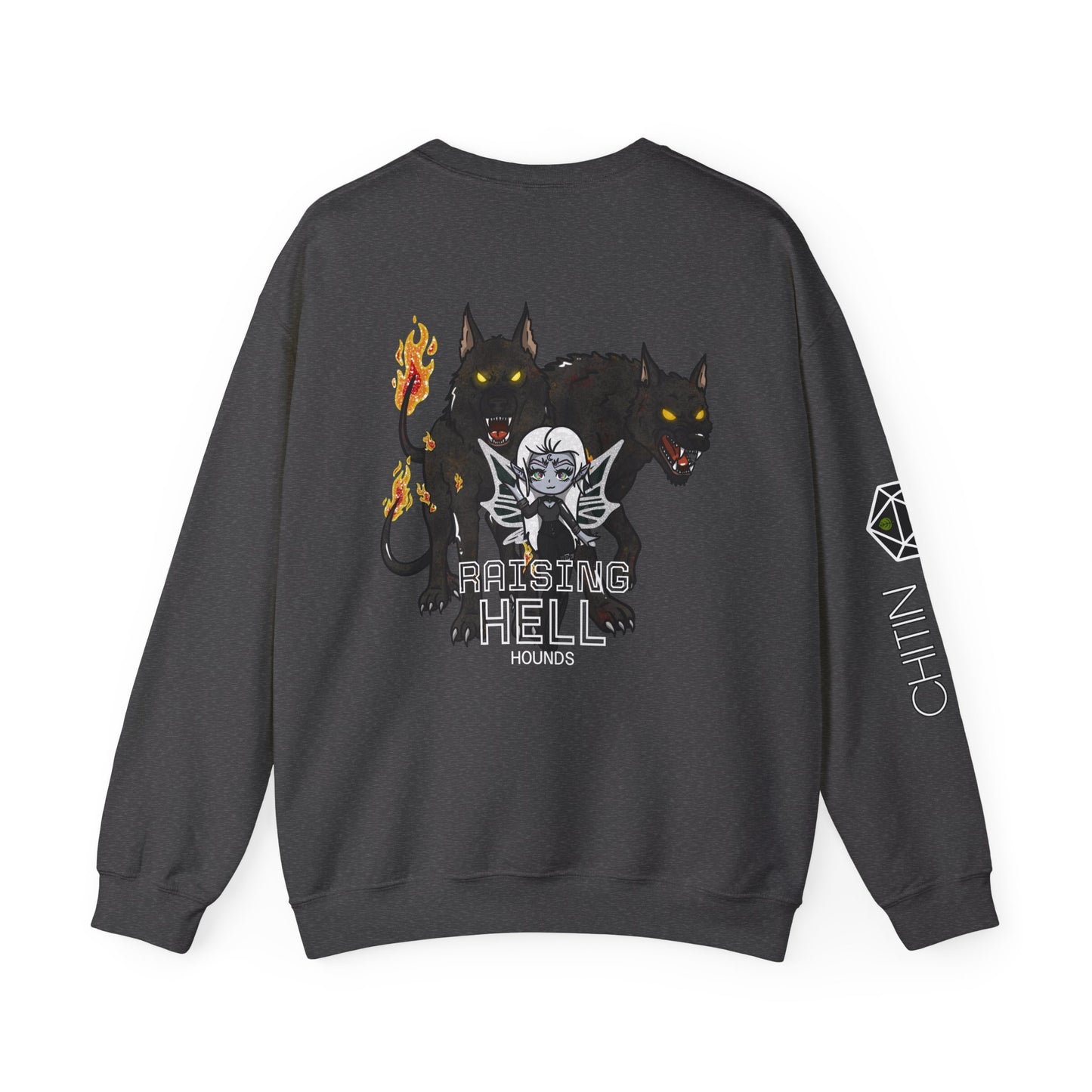 Amaris Raising Hell Hounds Crewneck Sweatshirt
