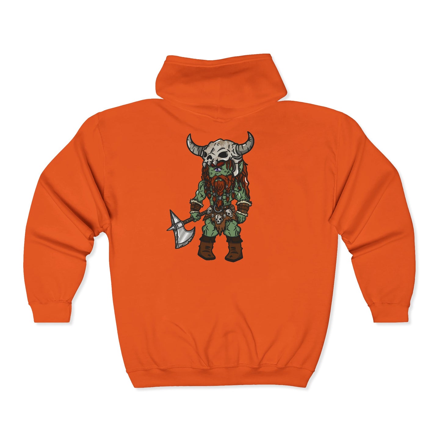 Brog Skull-Basher | Zip Up Hoodie | Chitin Nature