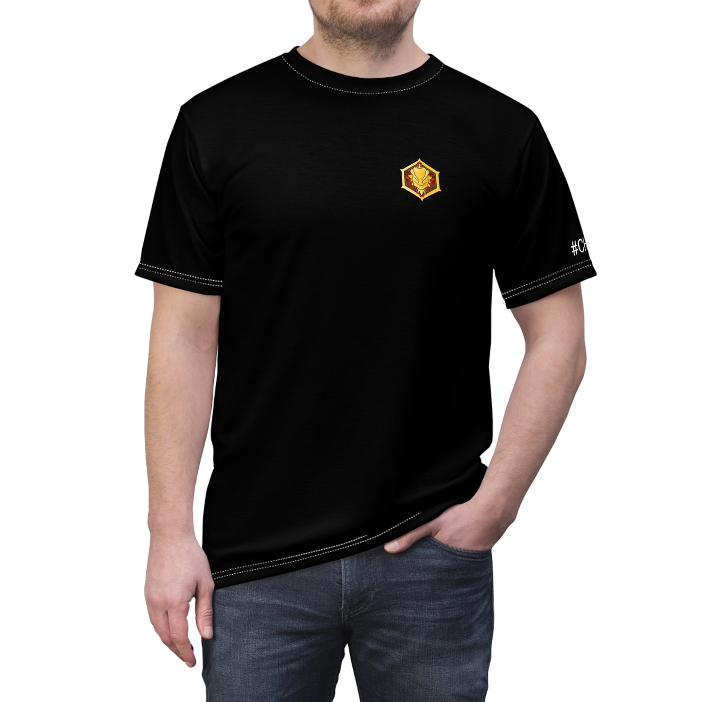 Founders Badge | Premium Microfiber-Knit T-shirt | Chitin Nature (USA)