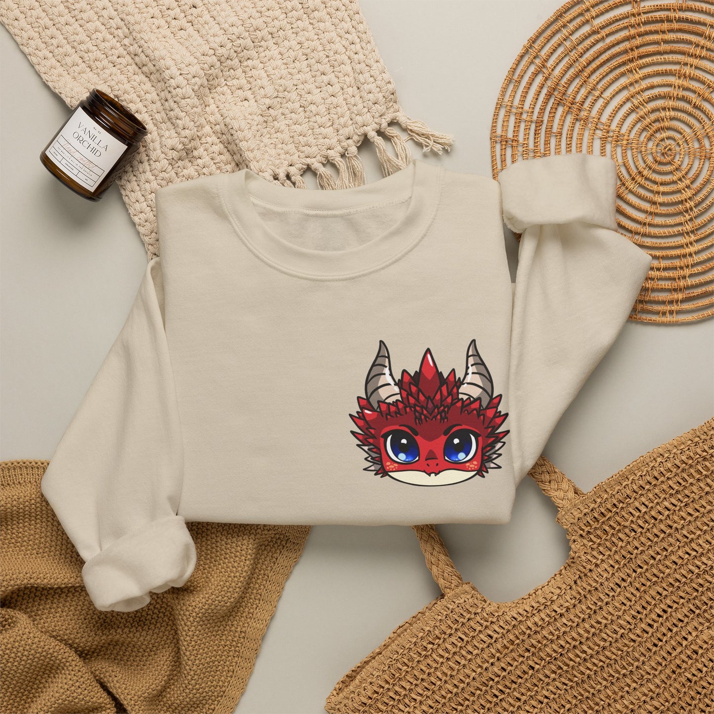 Ancalagor the Red Dragonborn Crewneck Sweatshirt