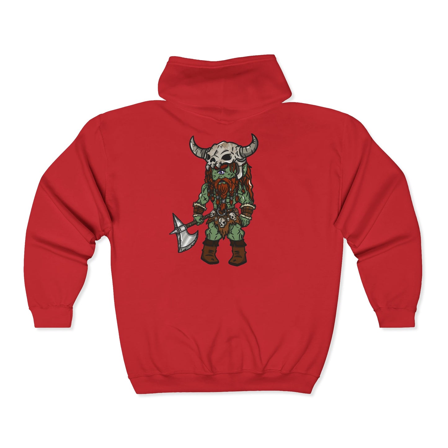 Brog Skull-Basher | Zip Up Hoodie | Chitin Nature