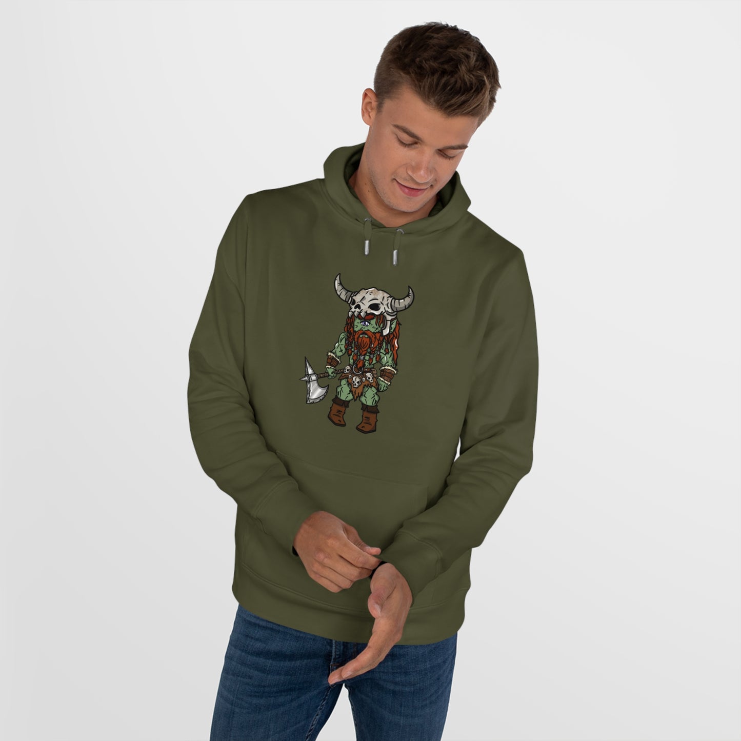 Brog Skull-Basher | Hoodie Pullover | Chitin Nature