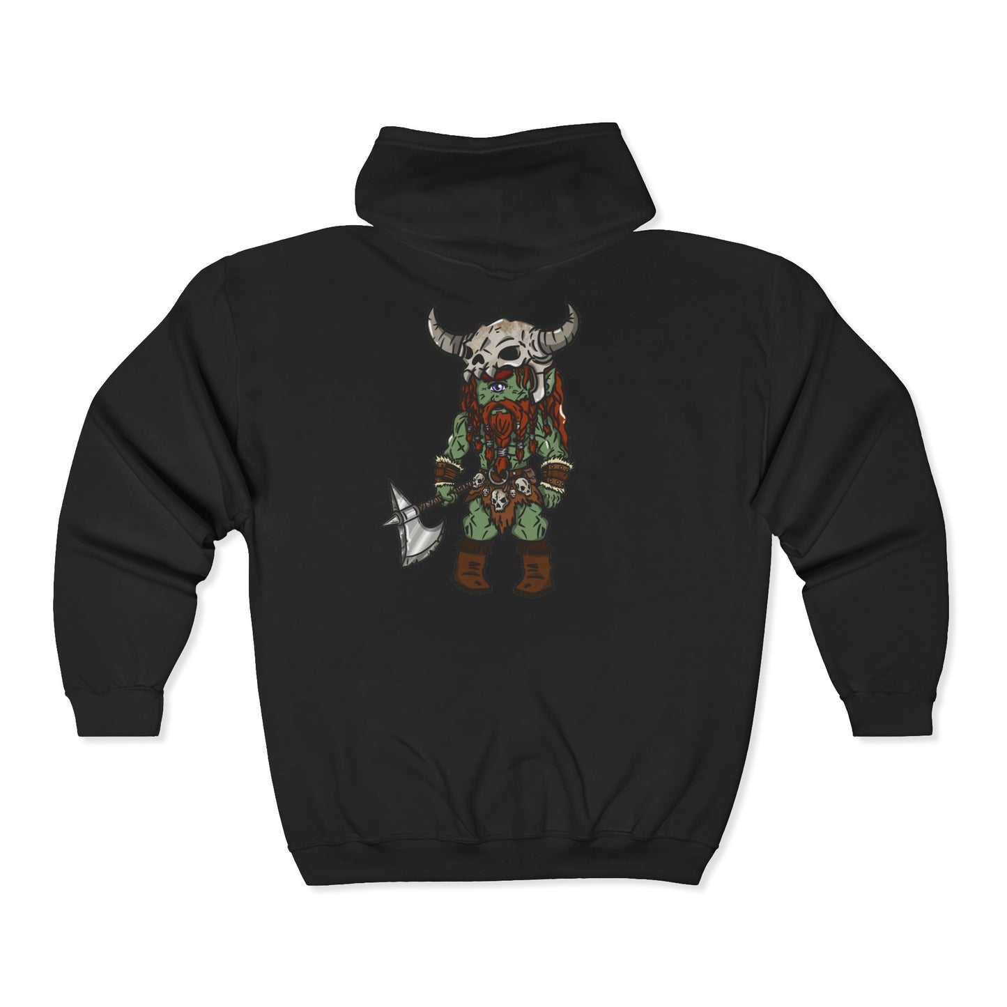 Brog Skull-Basher | Zip Up Hoodie | Chitin Nature