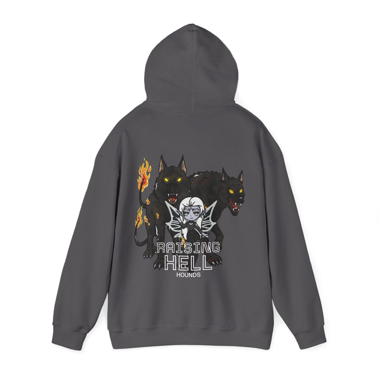 Hoodie — Raising Hell Hounds Graphic Hoodie (Amaris & Hell Hound Design)