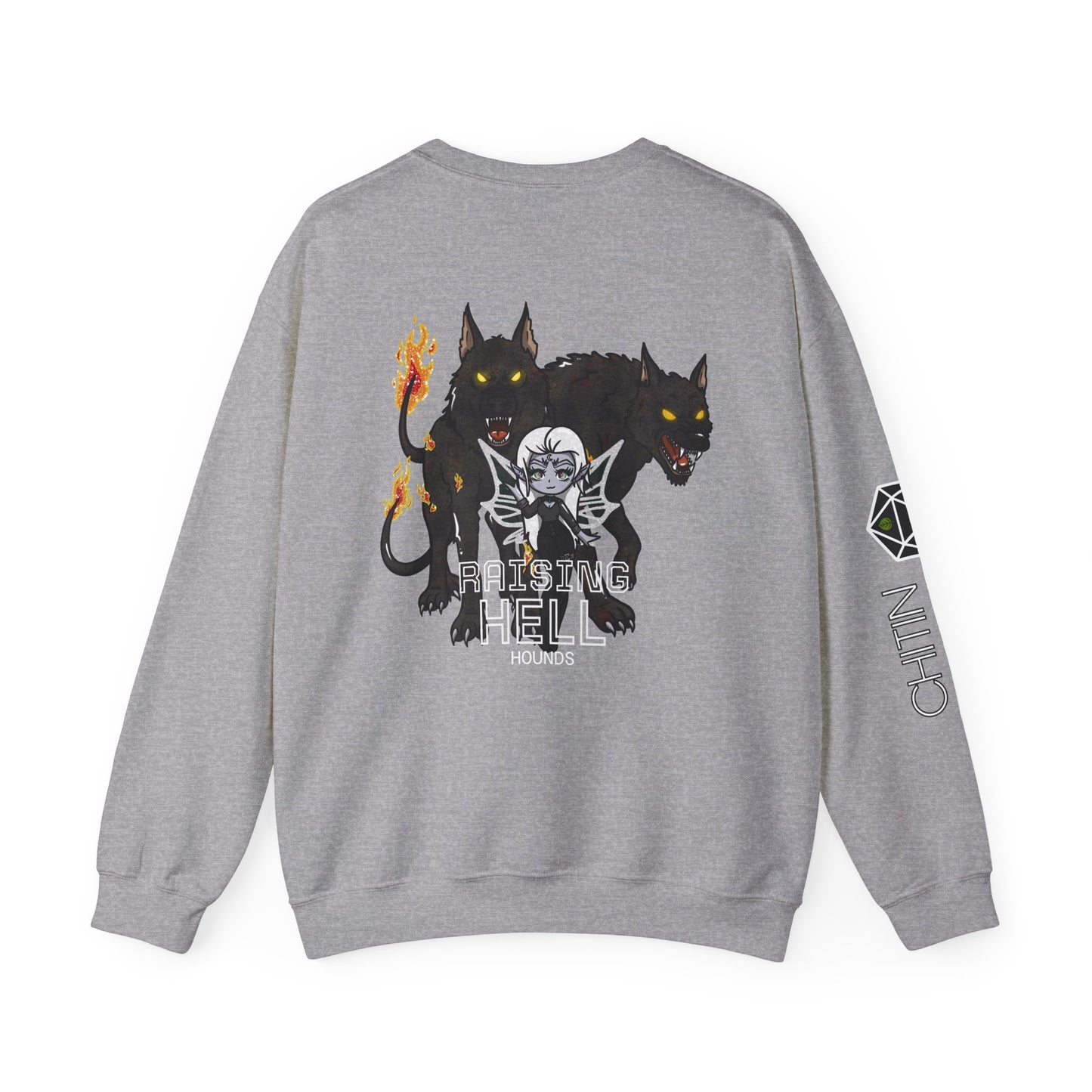 Amaris Raising Hell Hounds Crewneck Sweatshirt