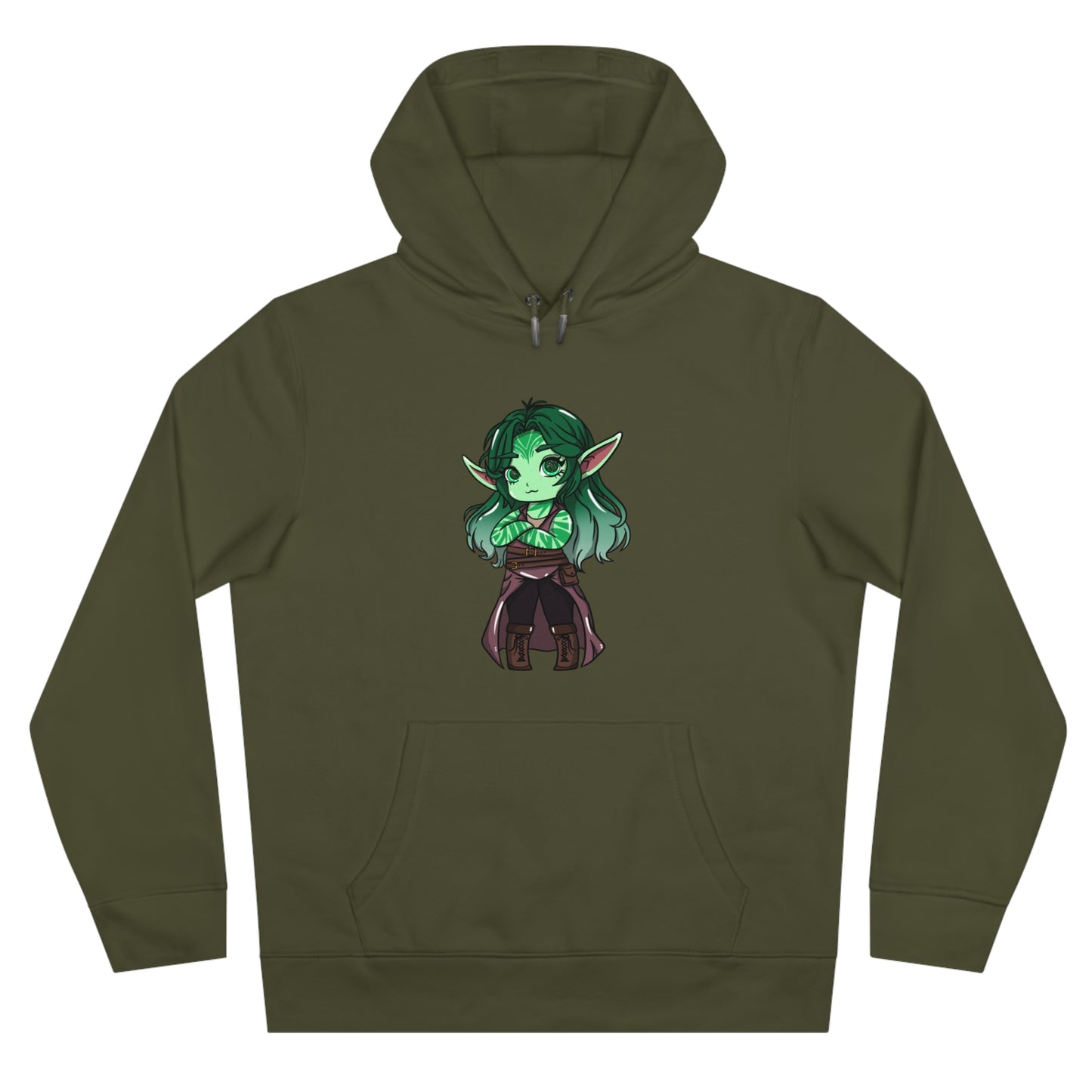 Anu Nnaki | Hoodie Pullover | Chitin Nature