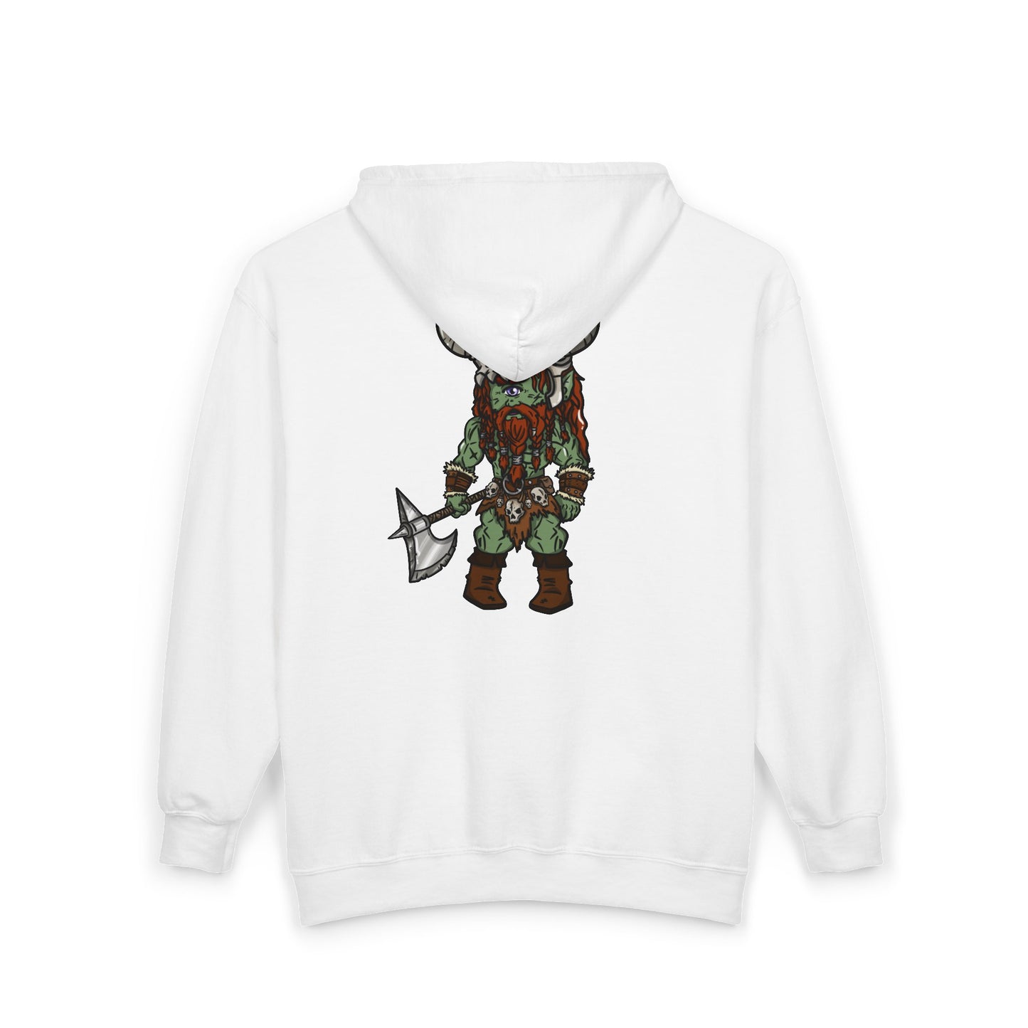 Brog Skull-Basher | Zip Up Hoodie | Chitin Nature