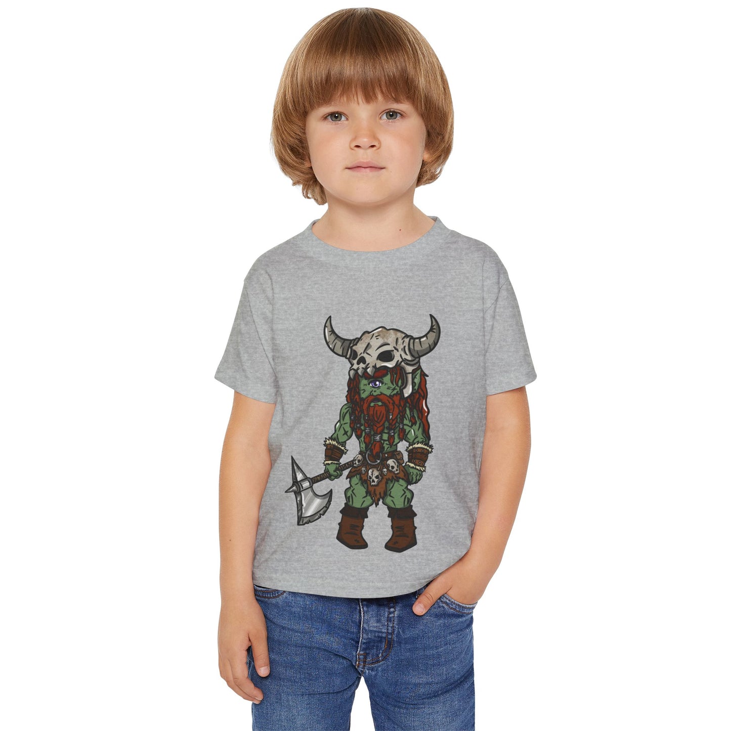 Brog Skull-Basher | Toddler T‑Shirt | Chitin Nature