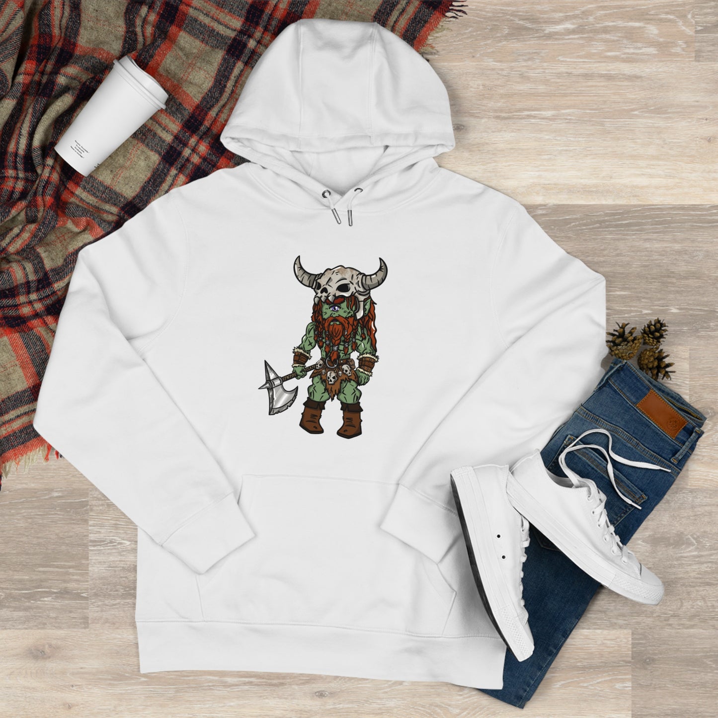 Brog Skull-Basher | Hoodie Pullover | Chitin Nature
