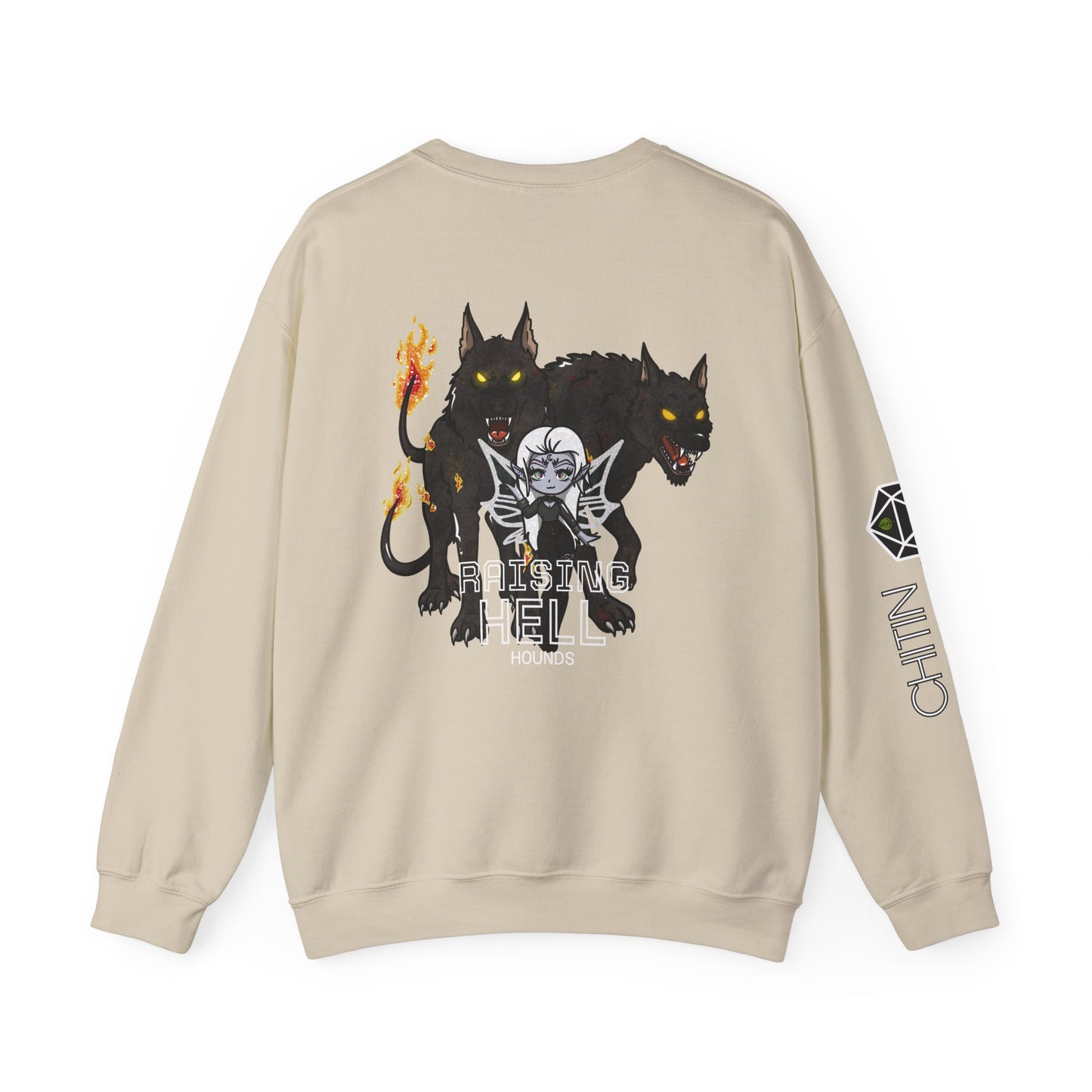 Amaris Raising Hell Hounds Crewneck Sweatshirt