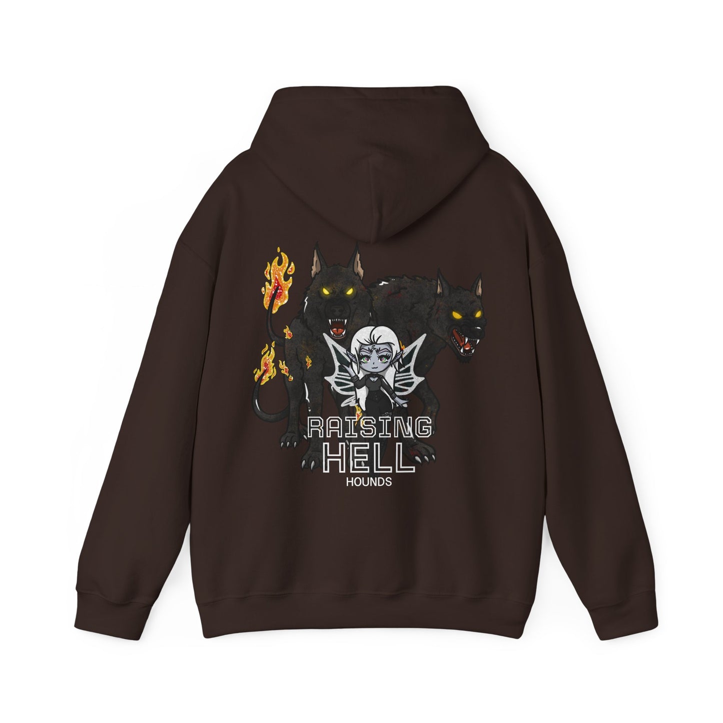 Hoodie — Raising Hell Hounds Graphic Hoodie (Amaris & Hell Hound Design)