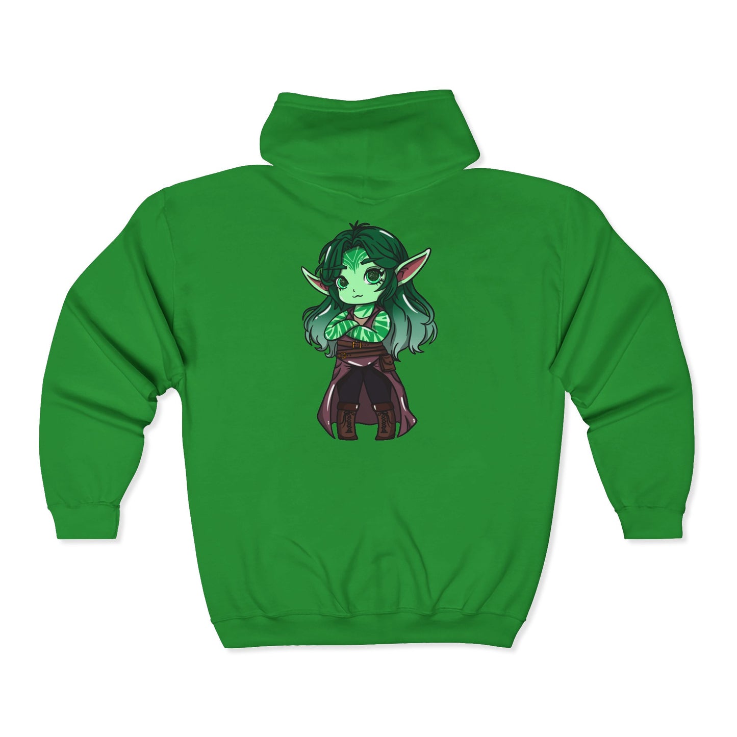 Anu Nnaki | Zip Up Hoodie | Chitin Nature