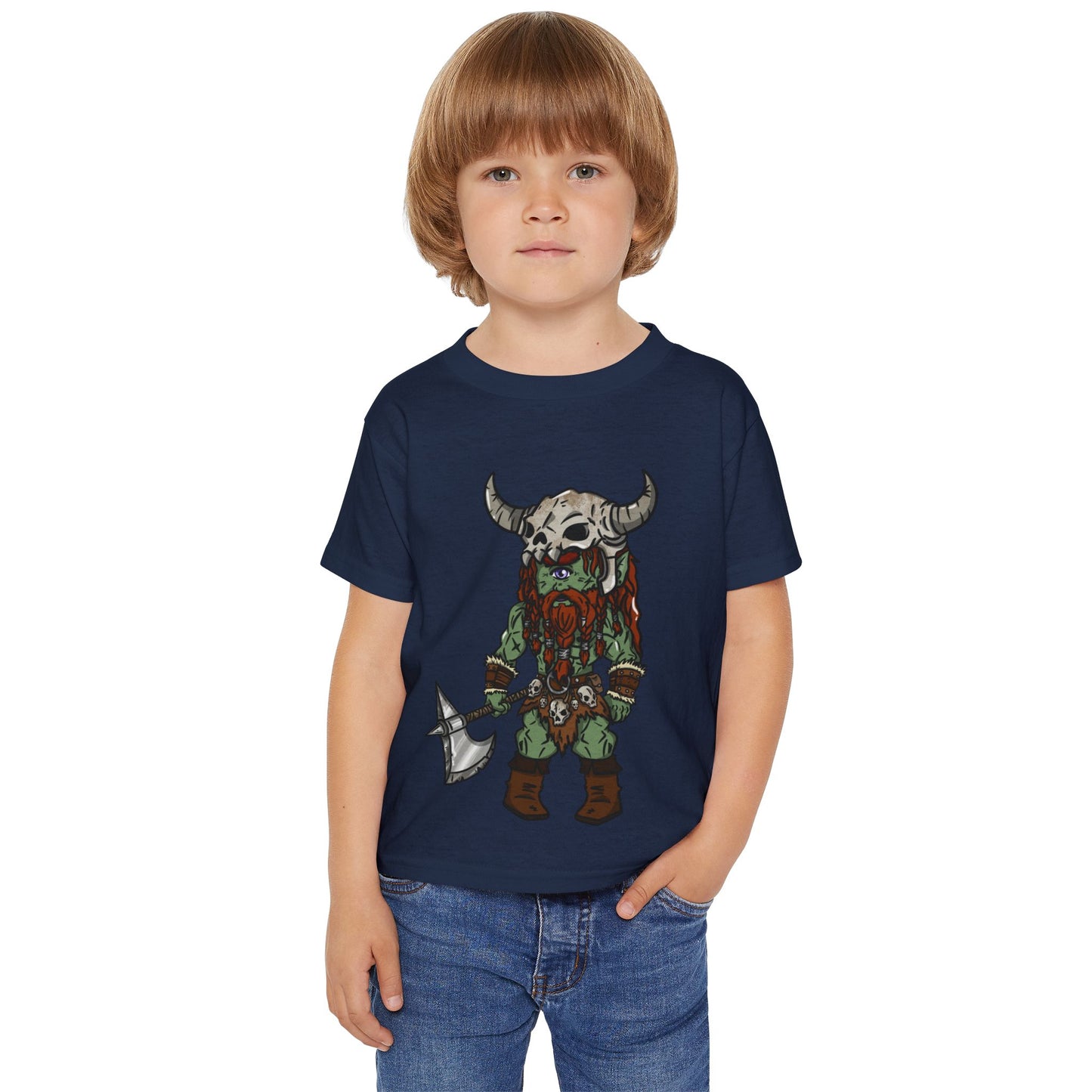 Brog Skull-Basher | Toddler T‑Shirt | Chitin Nature