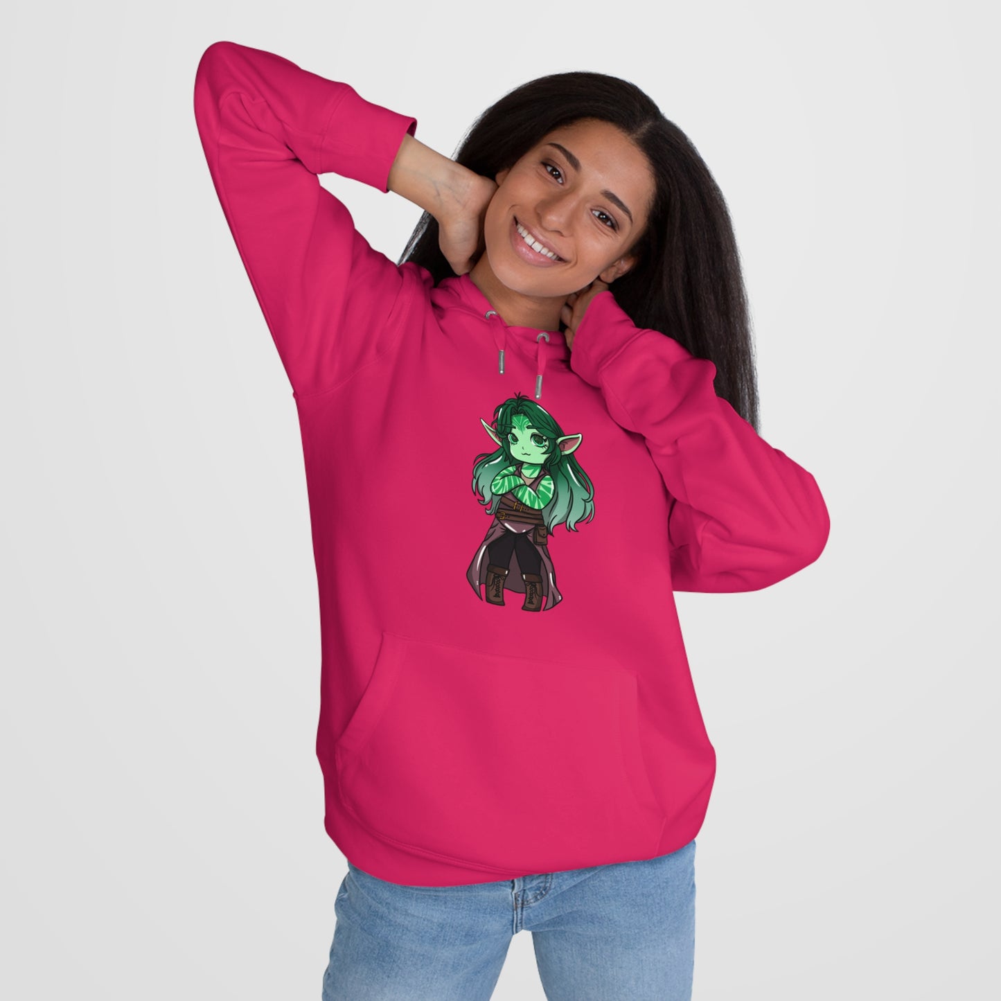 Anu Nnaki | Hoodie Pullover | Chitin Nature