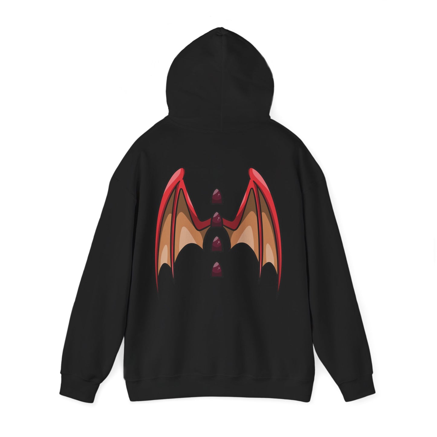 Ancalagor the Red Graphic Hoodie (Ancalagor Wings Design)