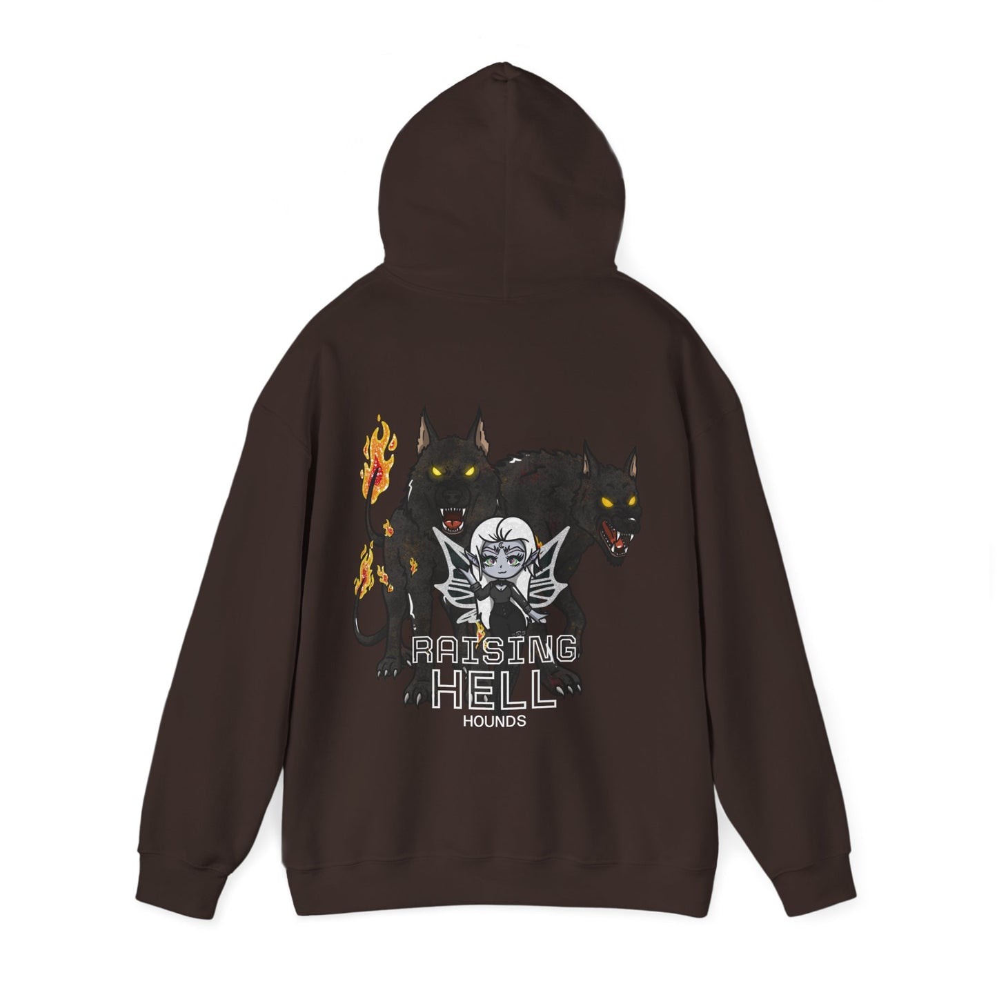 Hoodie — Raising Hell Hounds Graphic Hoodie (Amaris & Hell Hound Design)