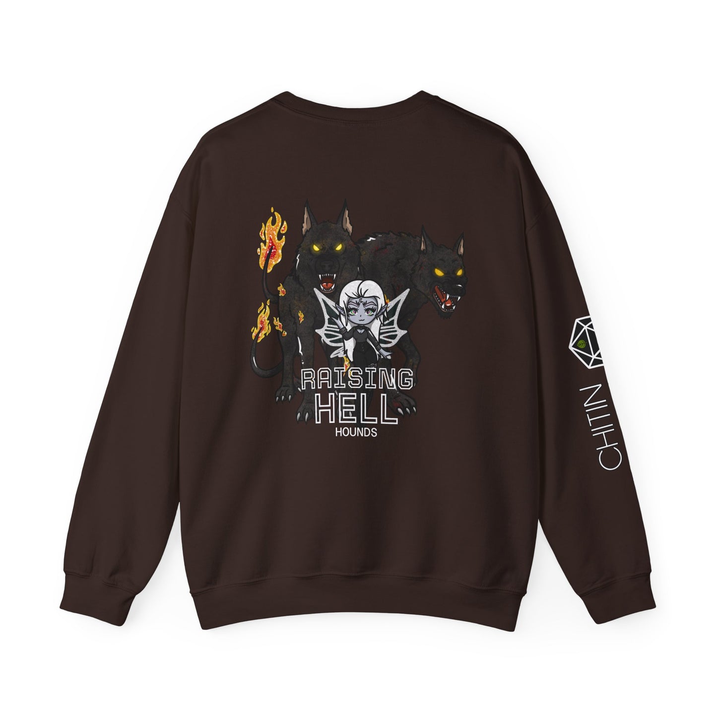 Amaris Raising Hell Hounds Crewneck Sweatshirt