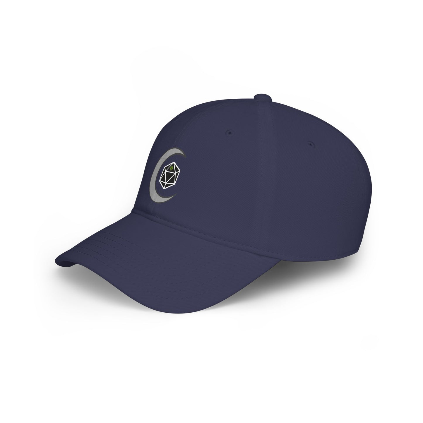 Amaris Crescent Moon D20 Baseball Cap —