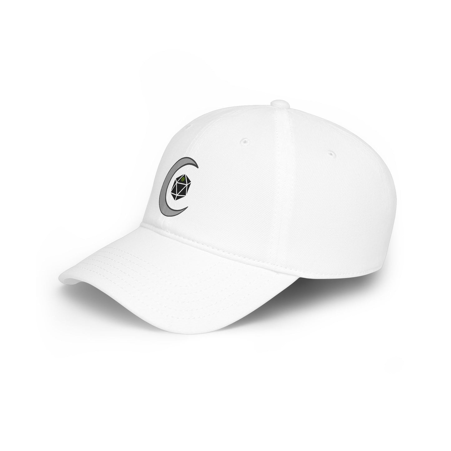 Amaris Crescent Moon D20 Baseball Cap —