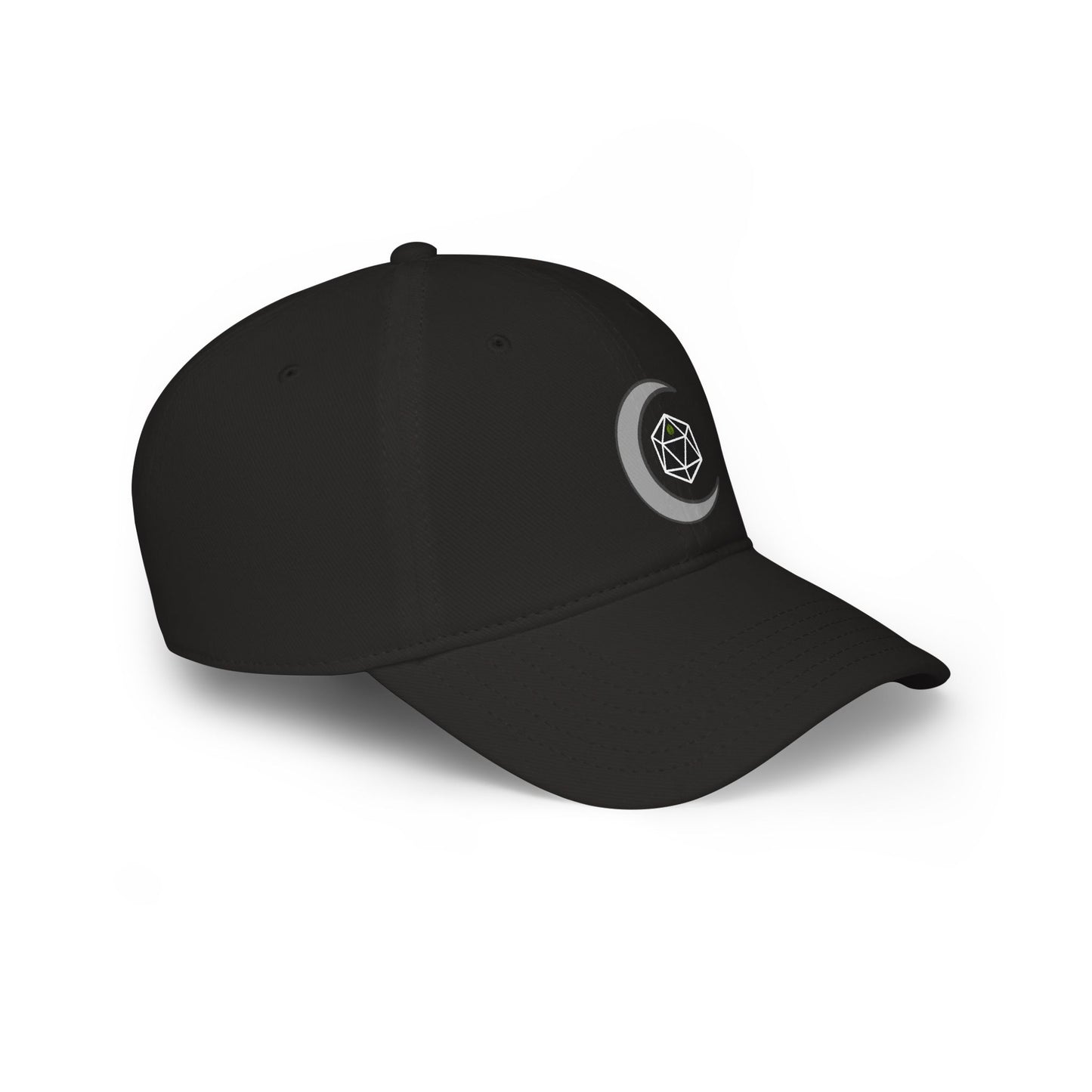 Amaris Crescent Moon D20 Baseball Cap —