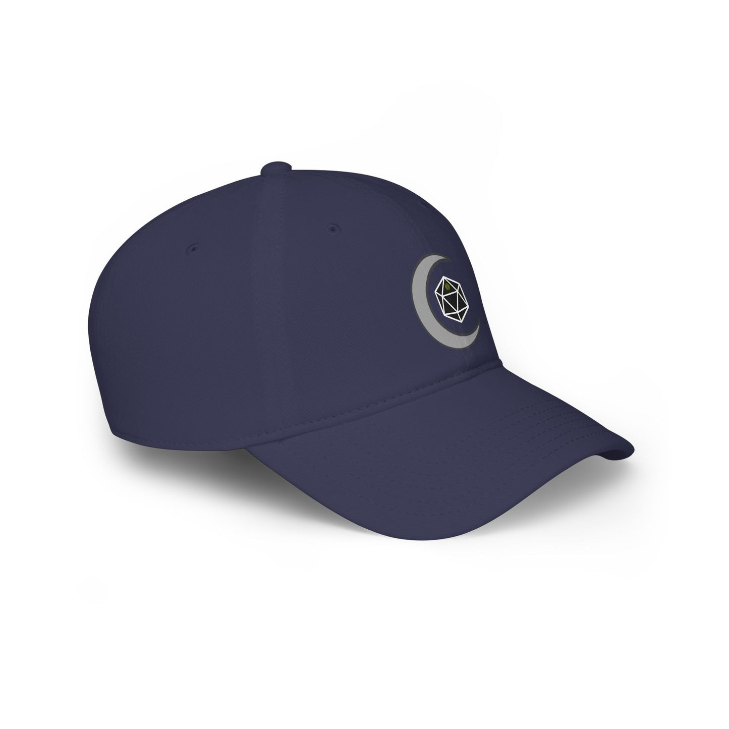 Amaris Crescent Moon D20 Baseball Cap —
