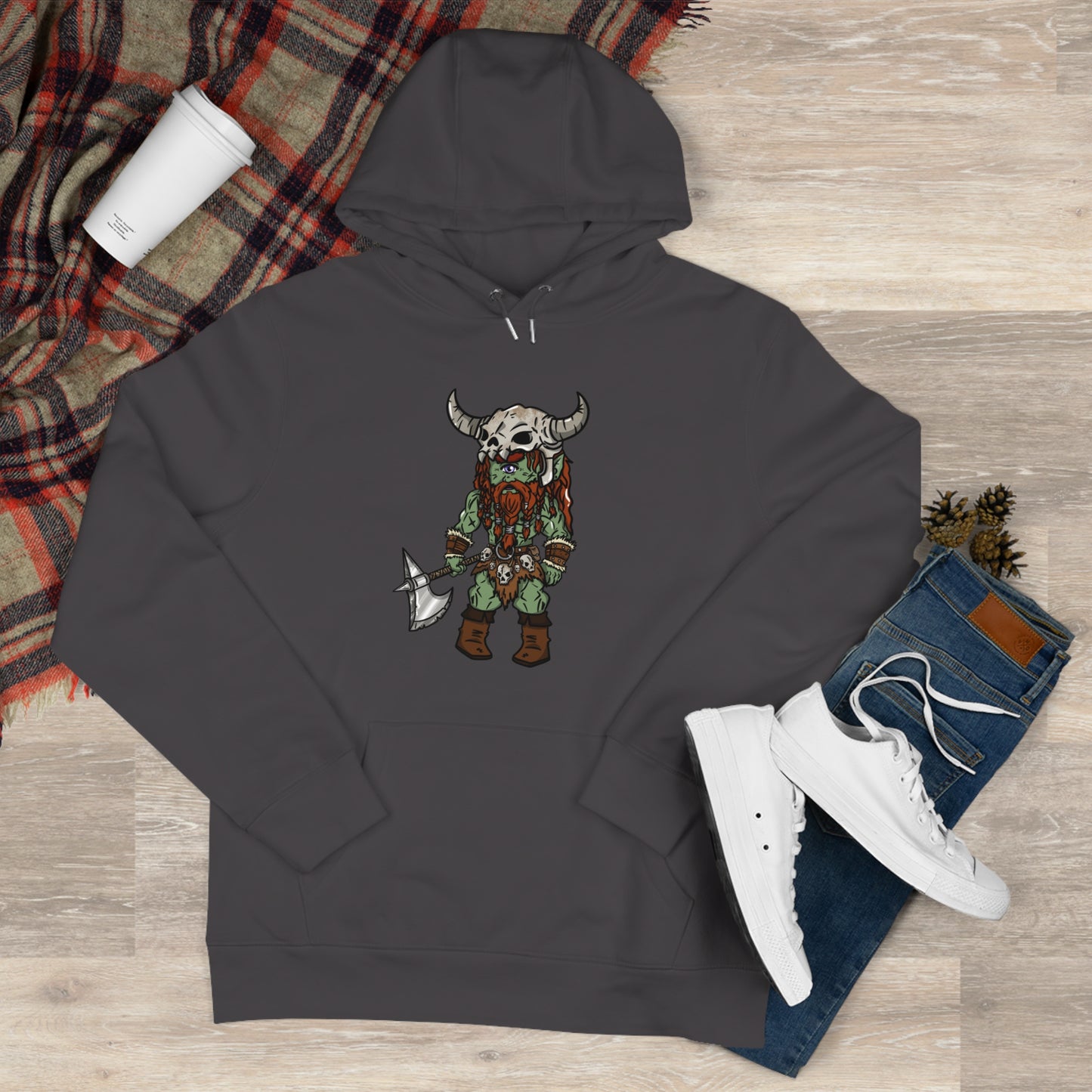 Brog Skull-Basher | Hoodie Pullover | Chitin Nature