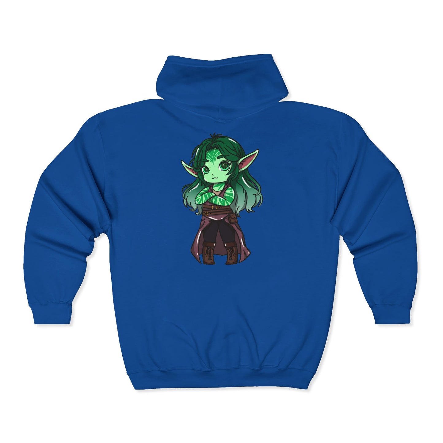 Anu Nnaki | Zip Up Hoodie | Chitin Nature