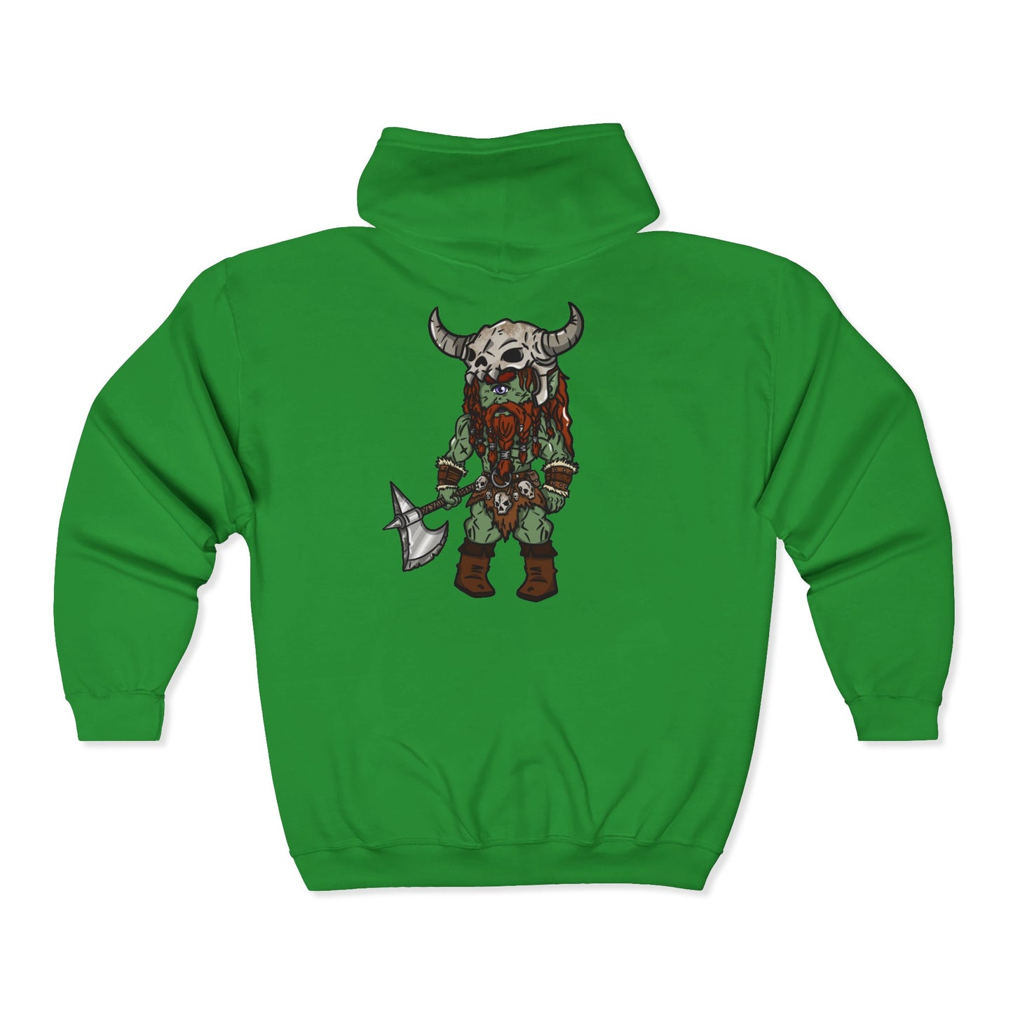 Brog Skull-Basher | Zip Up Hoodie | Chitin Nature