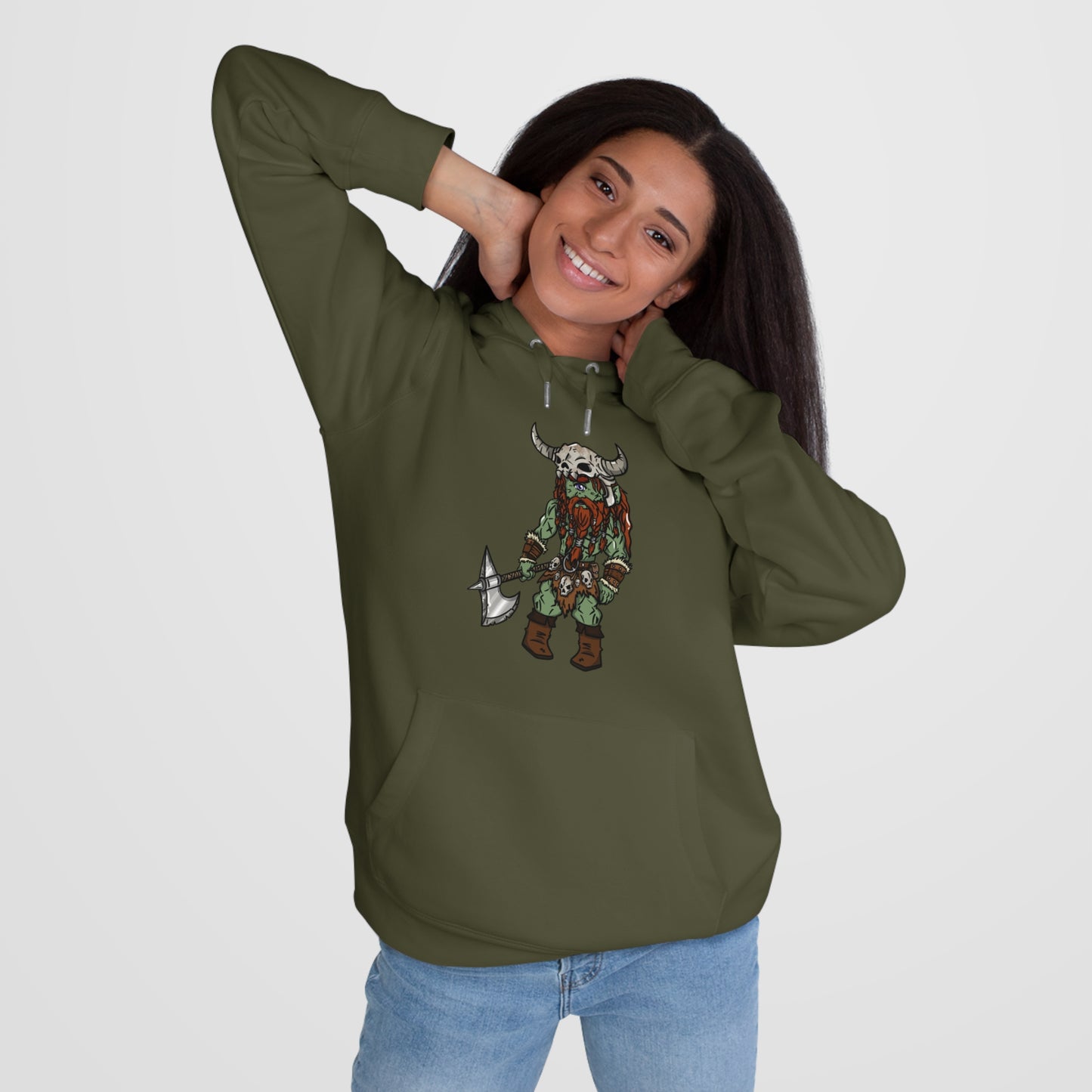 Brog Skull-Basher | Hoodie Pullover | Chitin Nature