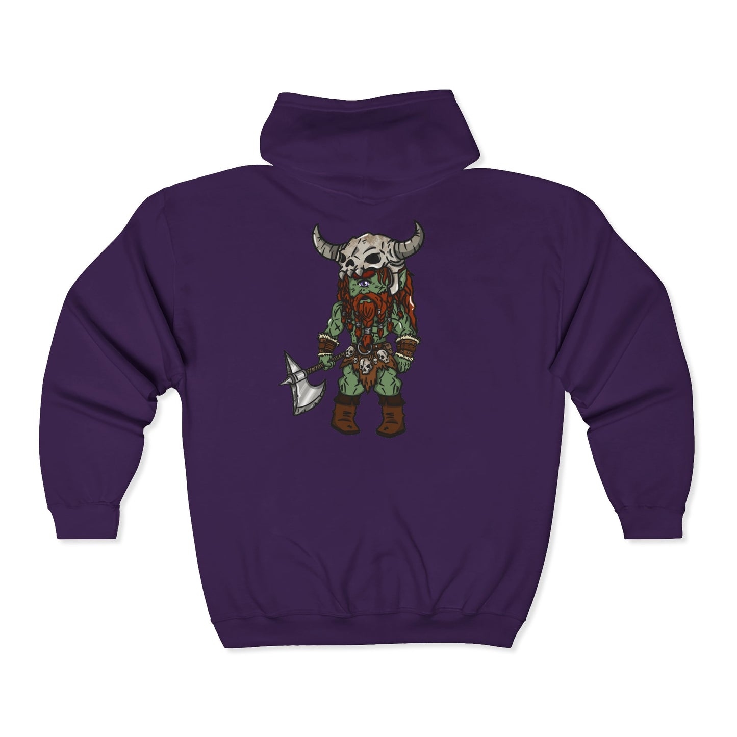Brog Skull-Basher | Zip Up Hoodie | Chitin Nature