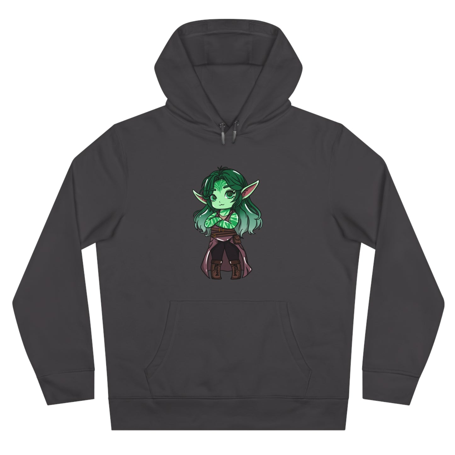 Anu Nnaki | Hoodie Pullover | Chitin Nature