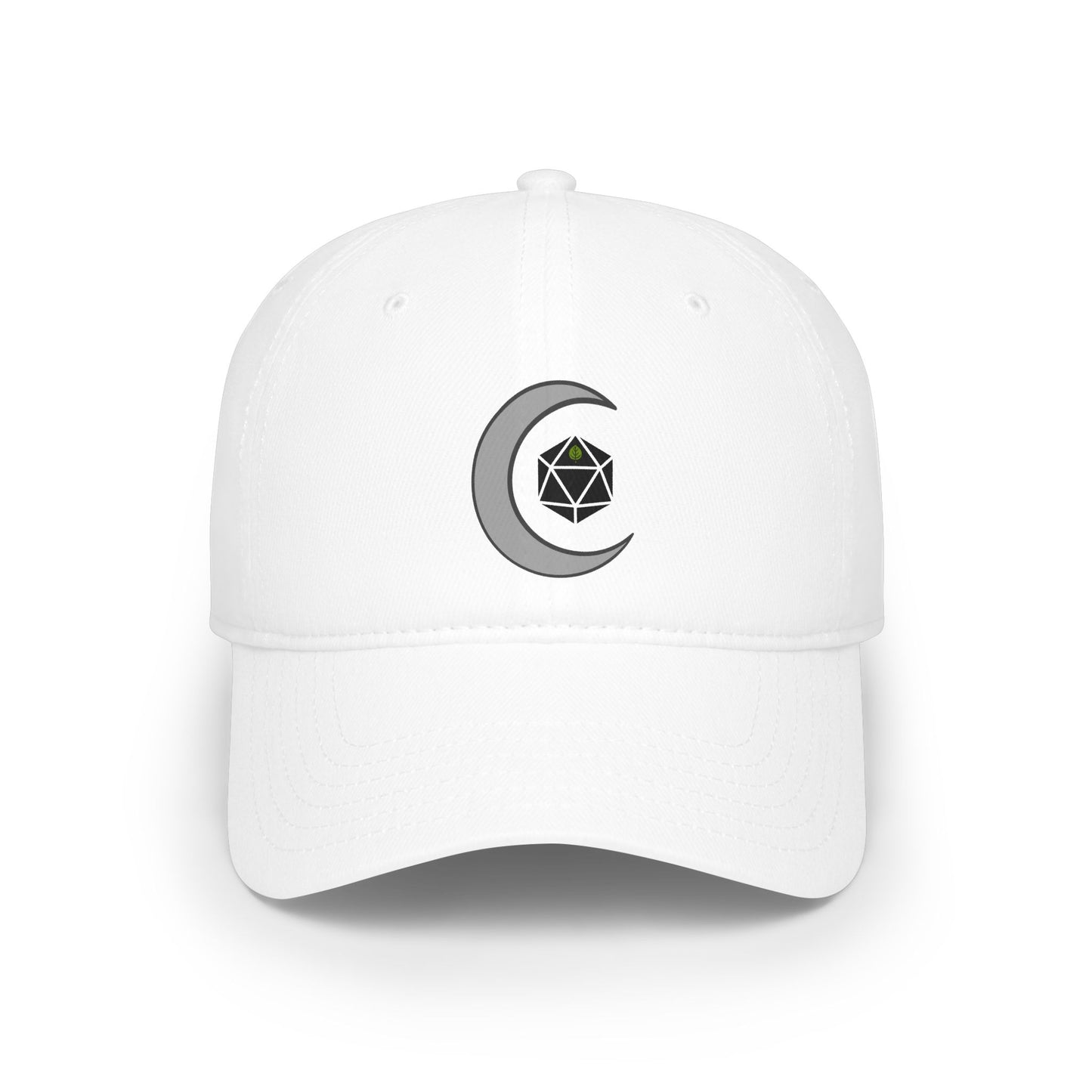 Amaris Crescent Moon D20 Baseball Cap —